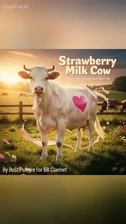 Strawberry Milk Cow 