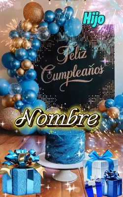 cumpleaños Hijo