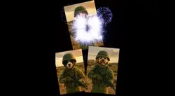「三個可愛」從軍記!