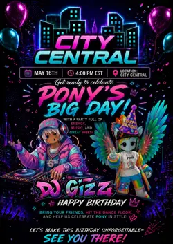 happy birthday pony