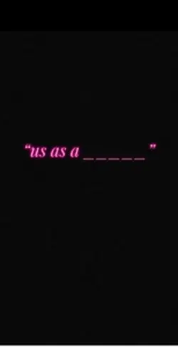 us as a ____