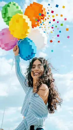 PIXEL BALLOON SKY 🎈☁️