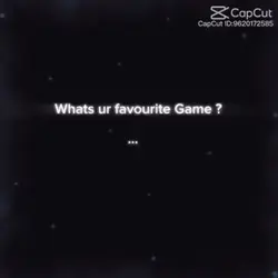 favorite game 