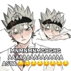Only loyal to Asta ✌️