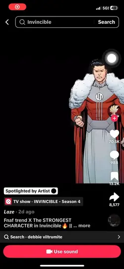 Invincible edit