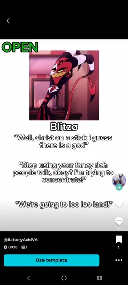 blizo audition