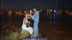 Blue face baby