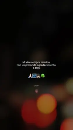 Buenas noches 