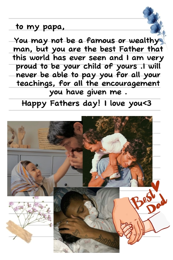 Dia dos pais editar texto