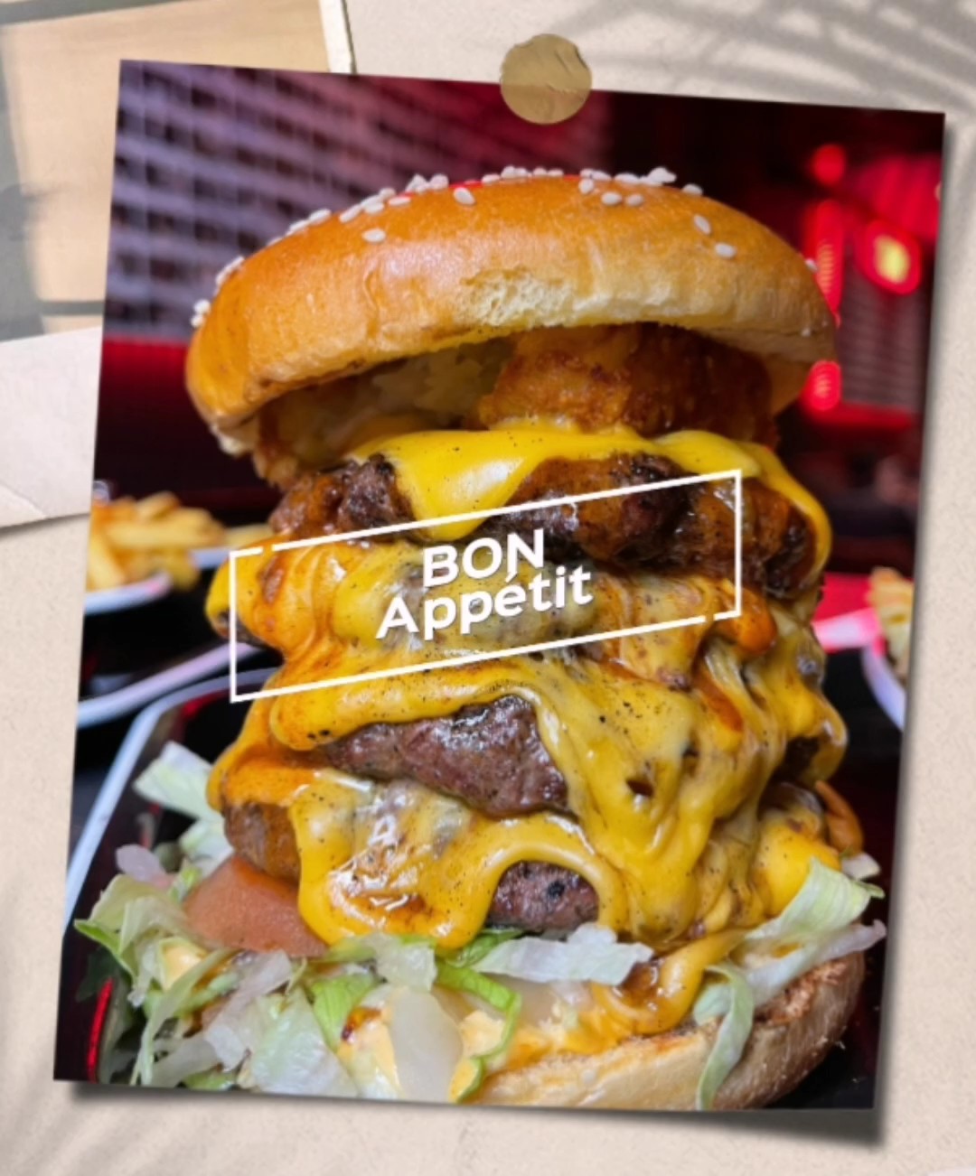 Burger for hunger
