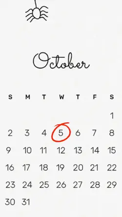 5 Oktober 2022