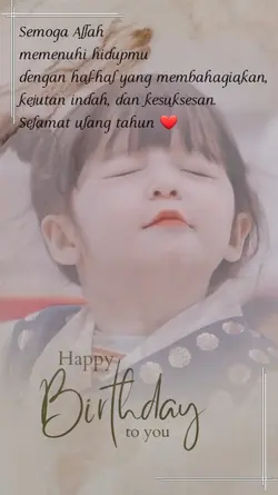 ucapan ulang tahun