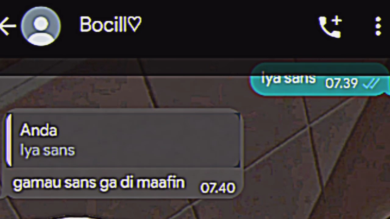 ss wa berjalan 