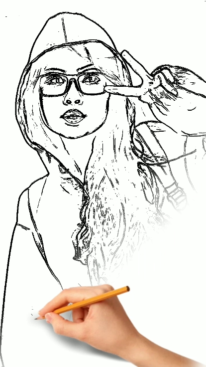 menggambar
