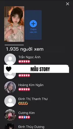 Mẫu Story