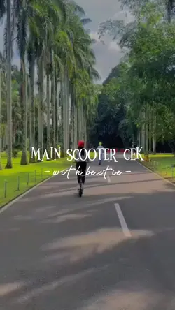 main scooter cek