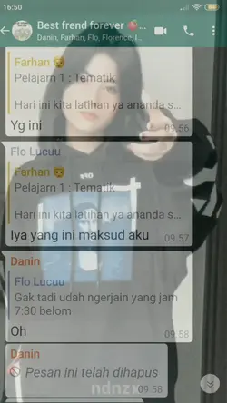 screenshot chat wa