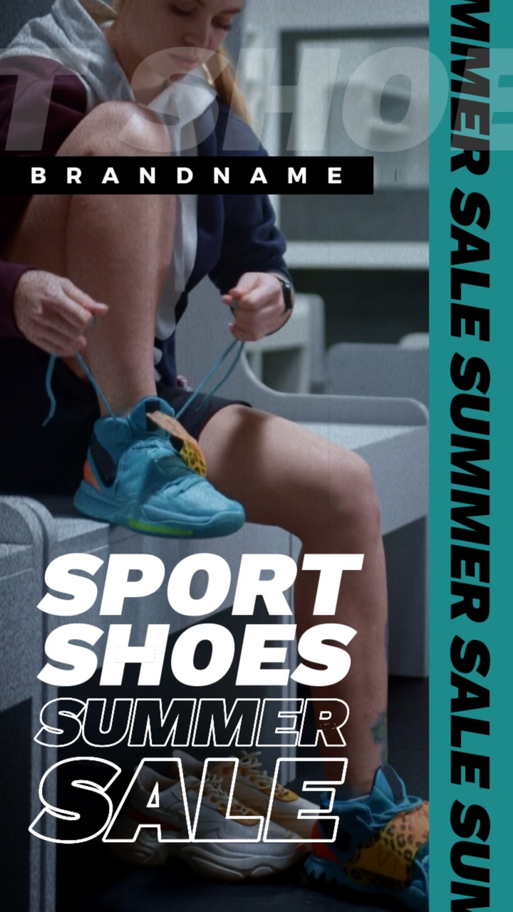 Spor Ayakkabı Yaz İndirimi Promosyonu