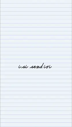 isi sendiri