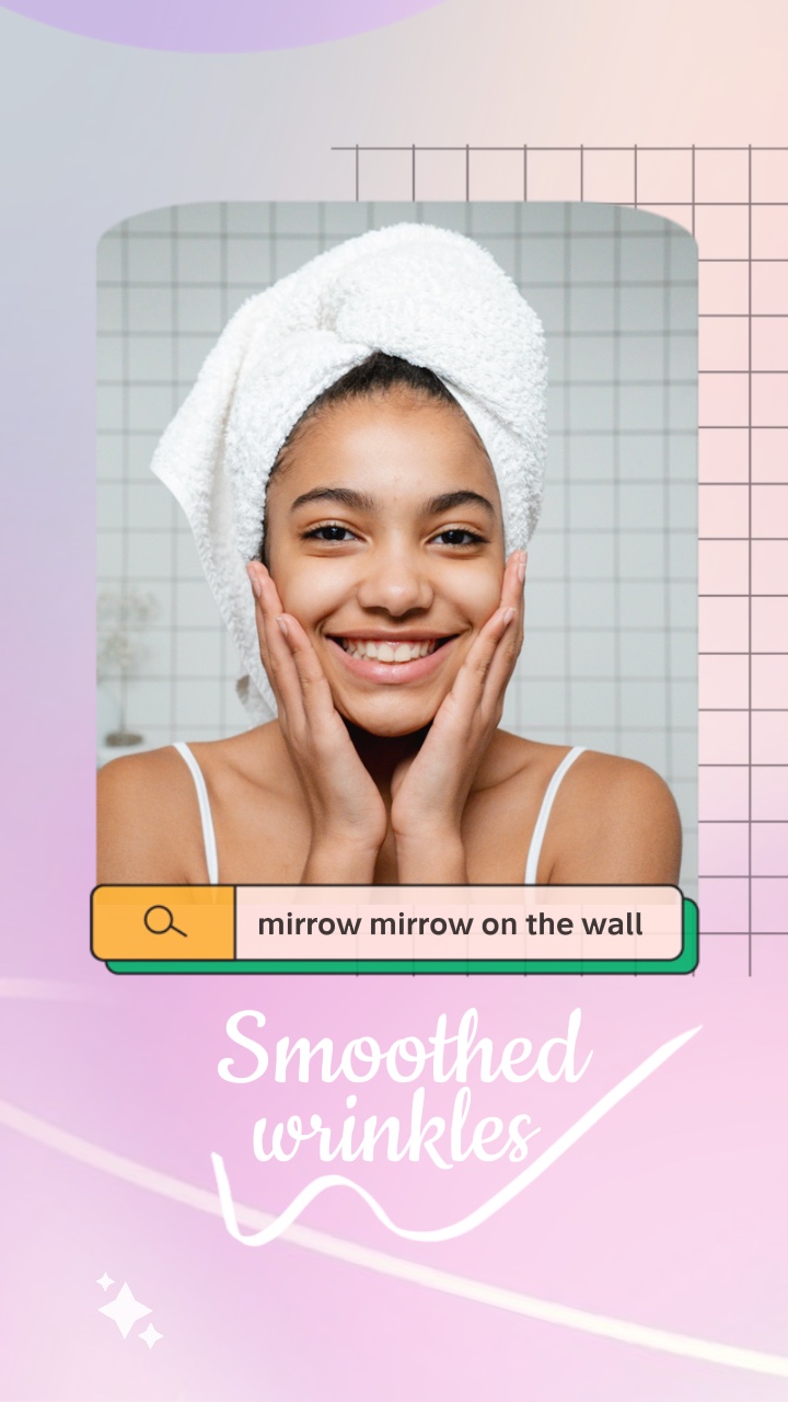 Tag-init ng Produktong Pangangalaga sa Balat sa Gradient At Cute na Estilo