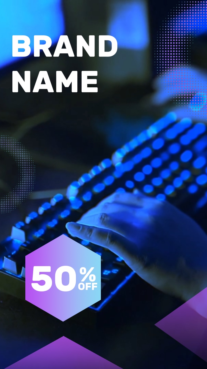 Promo de Pantalla Electrónica Futurista