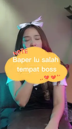 baperan sih