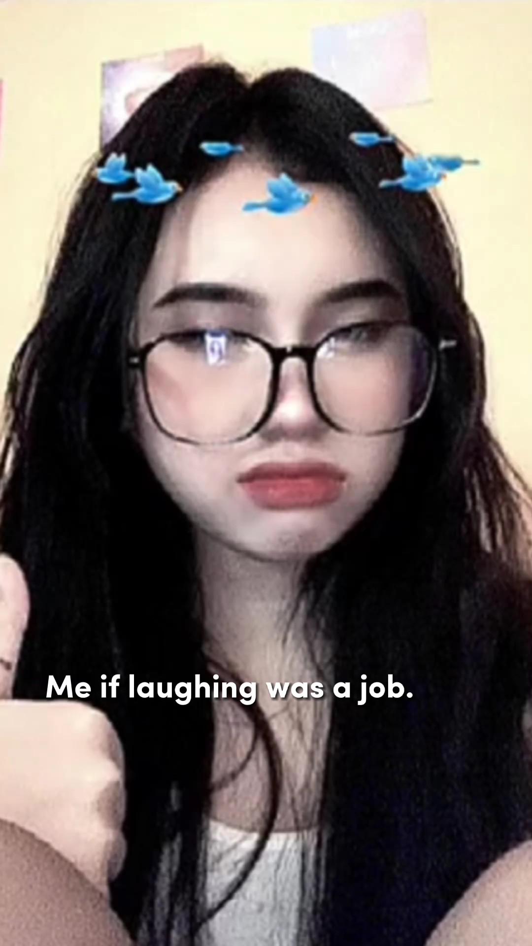 if laughing was a 