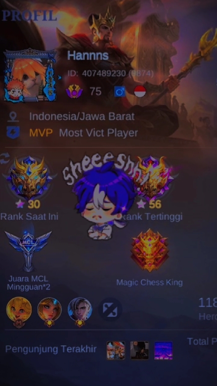 profil mlbb kece