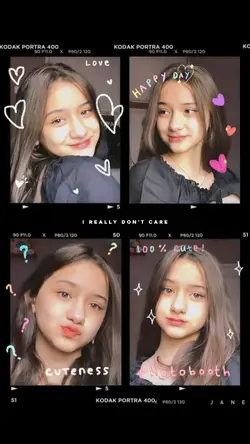 4 selfie estetik