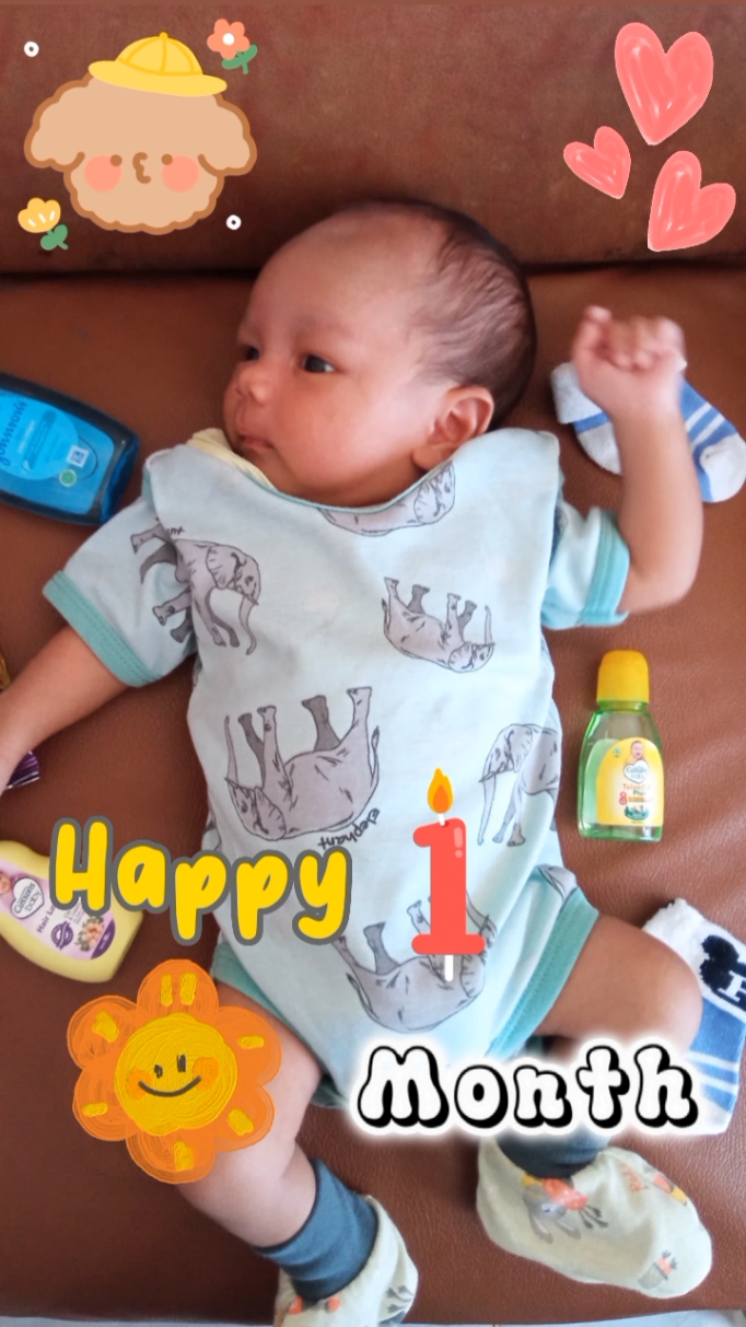 Happy 1 month baby