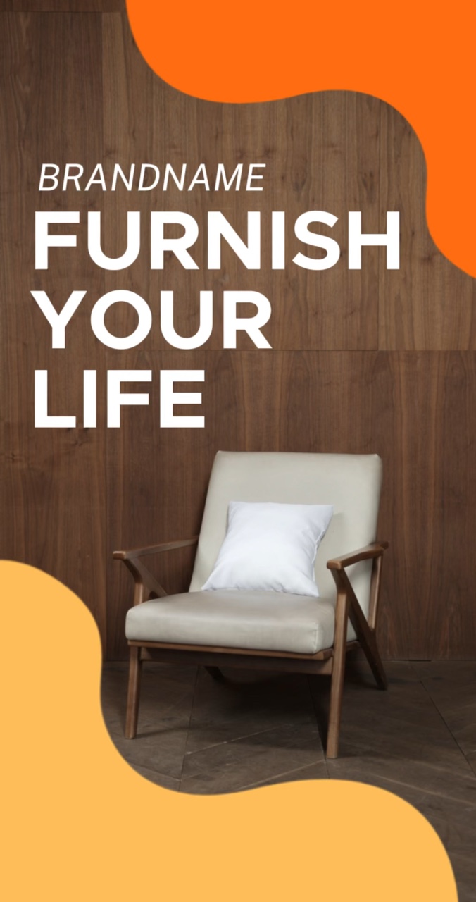 Gaya Warna Kontras Furnitur