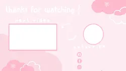 Pink Aesthetic Outro