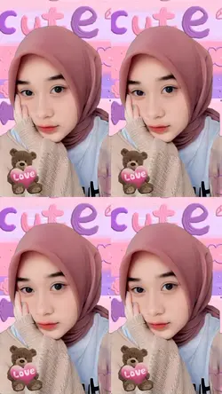 efeknya cute bgt