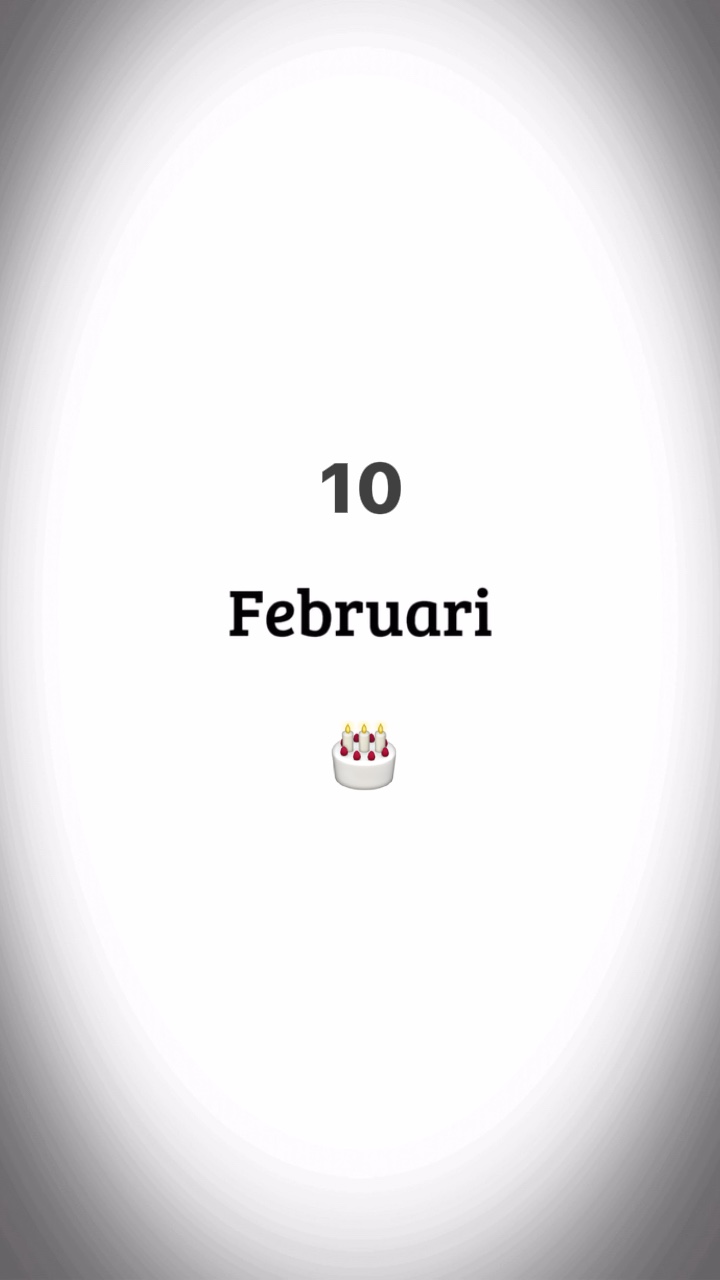 HBD 10 de febrero 🎂
