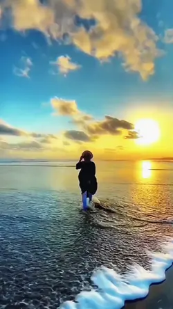 Aesthetic beach