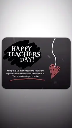 happy teacher's day