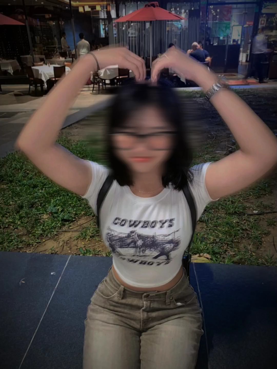 blurry face 