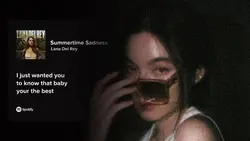 Summertime Sadness