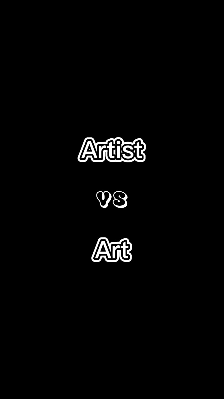 artist vs art 