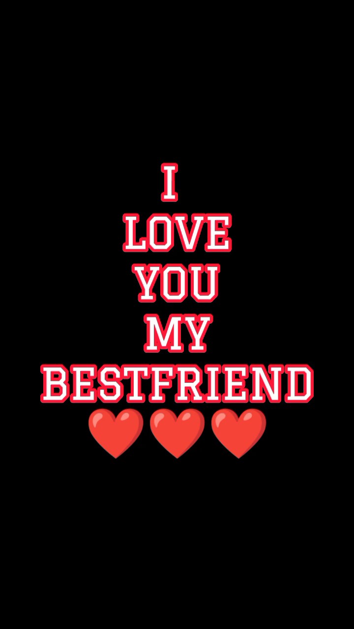 Ich liebe dich bester Freund