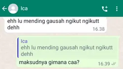 teks berjalan