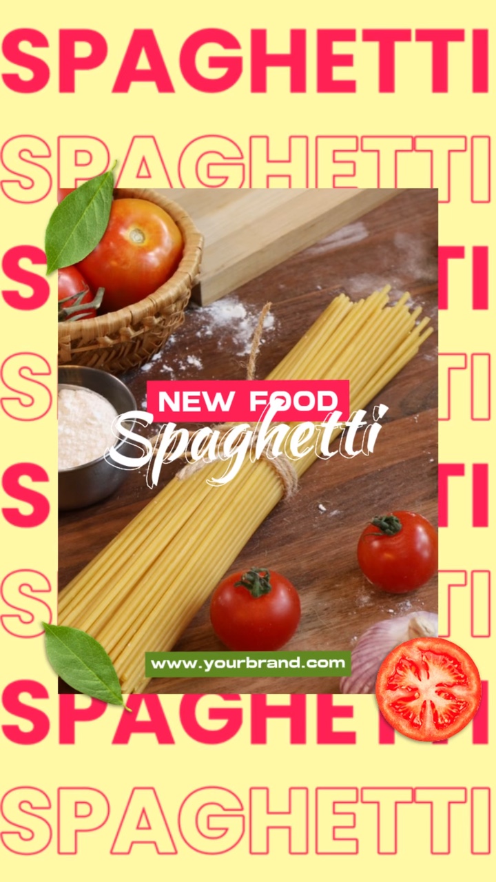 Fresh and Tasty Spaghetti New Menu on Street Food!