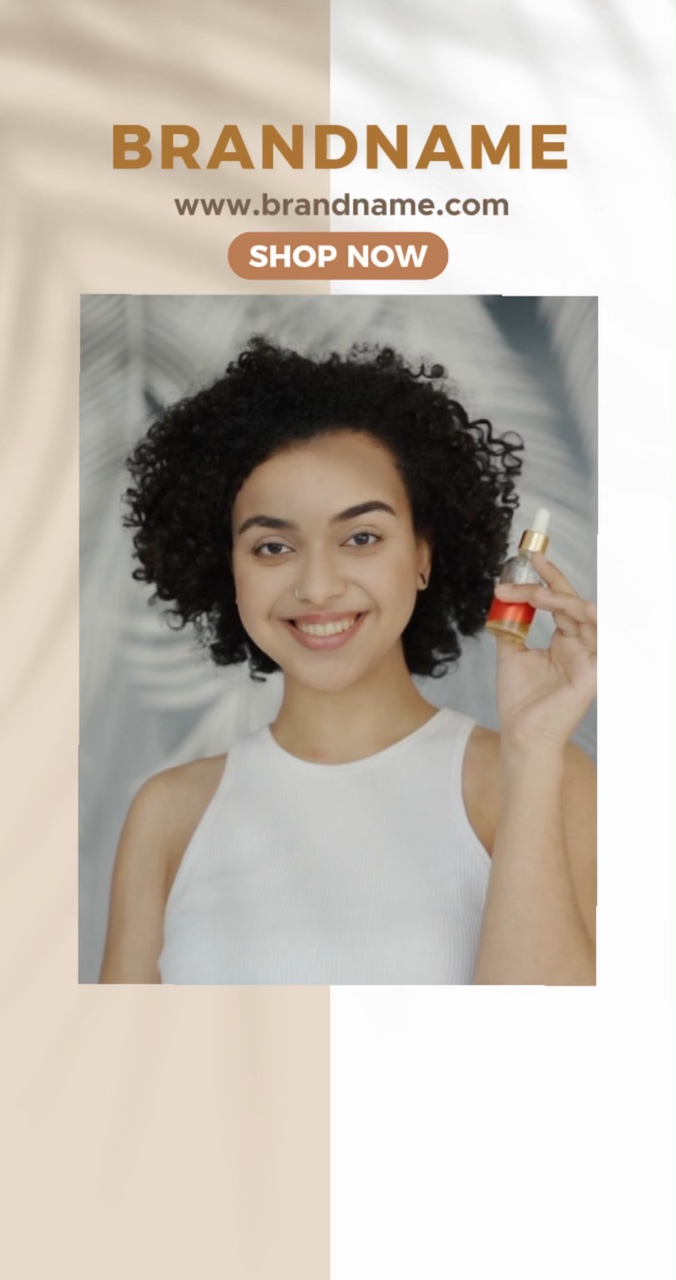 Skincare Product Display