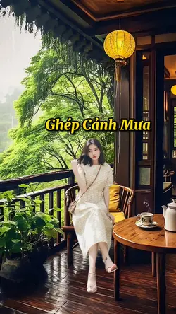 Ghép Cảnh Mưa Buồn