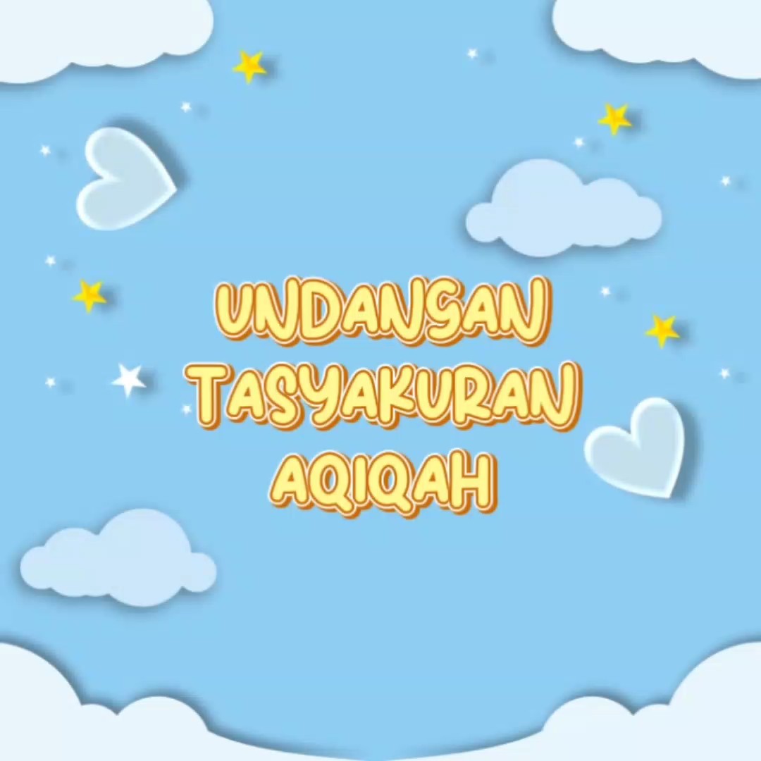 Undangan Aqiqah
