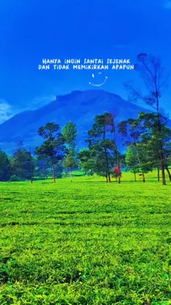 Hanya ingin santai