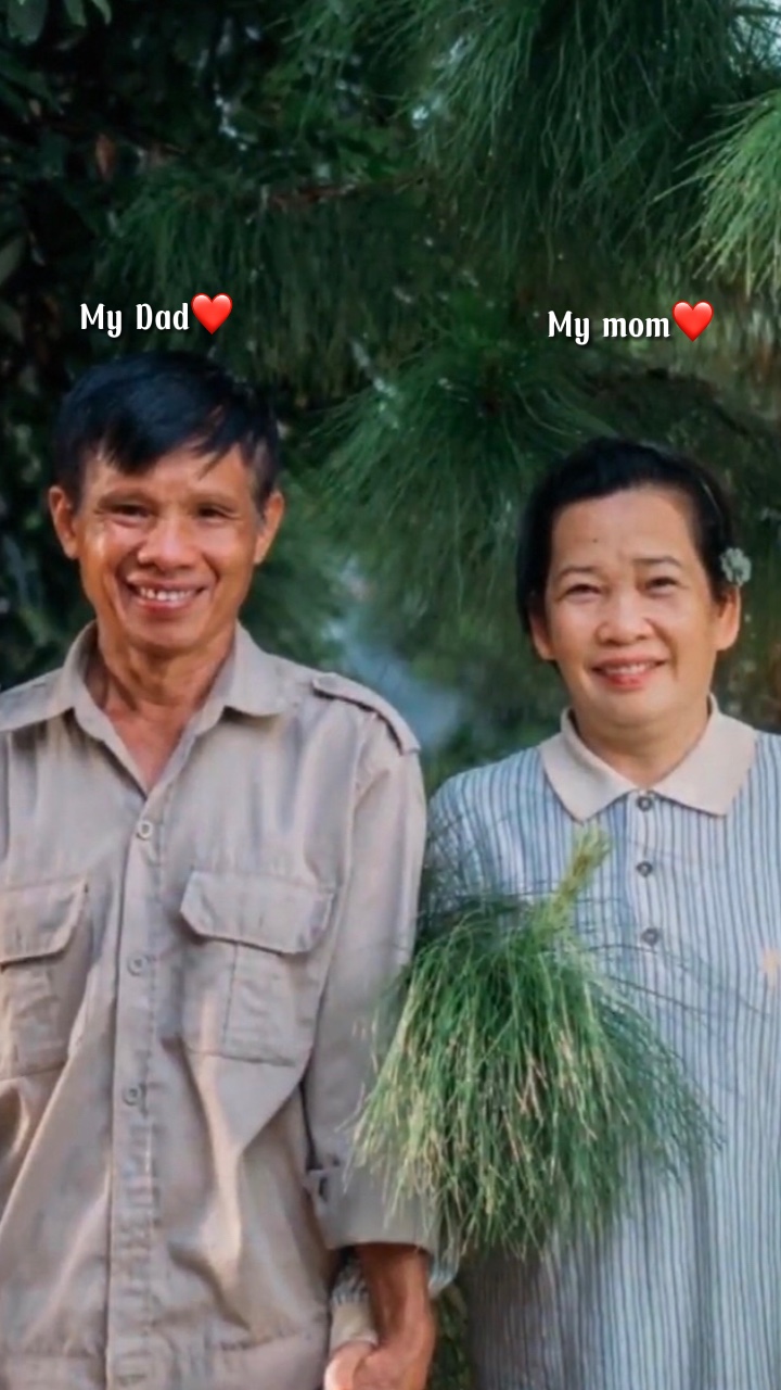 My mom my dad 