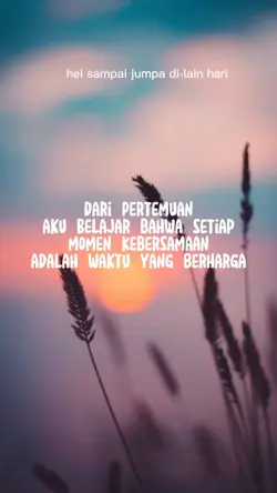 PertemuanXPerpisahan