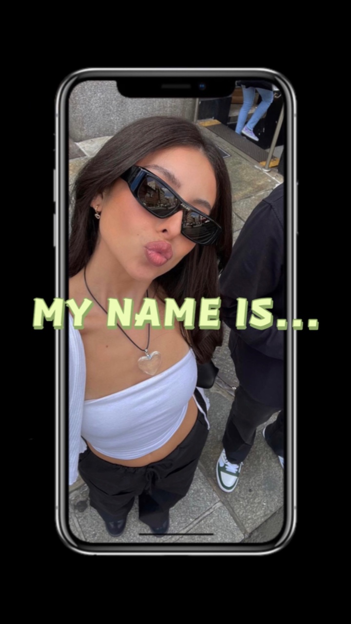 MY NAME IS...