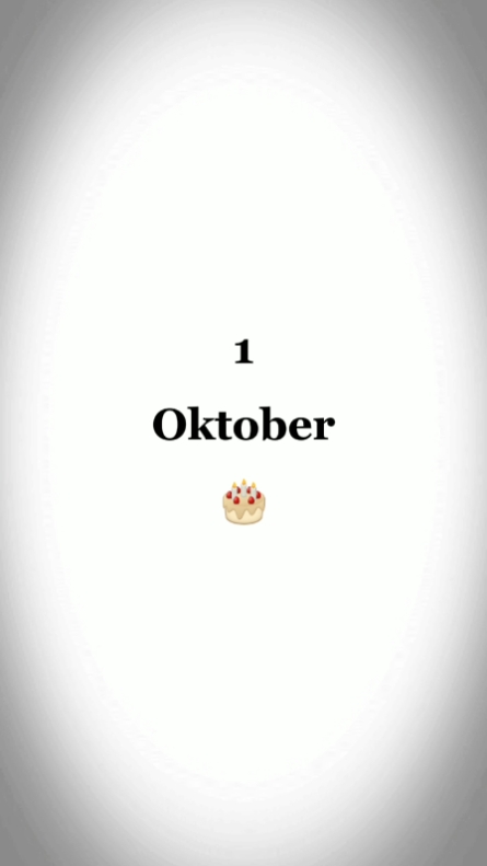 HBD, 1 oktober